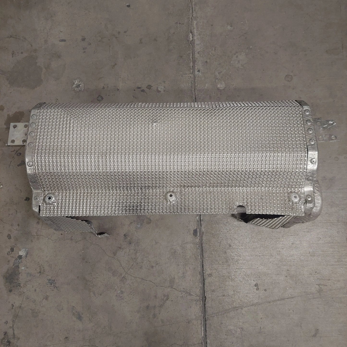 Used Muffler Heatshield Assembly