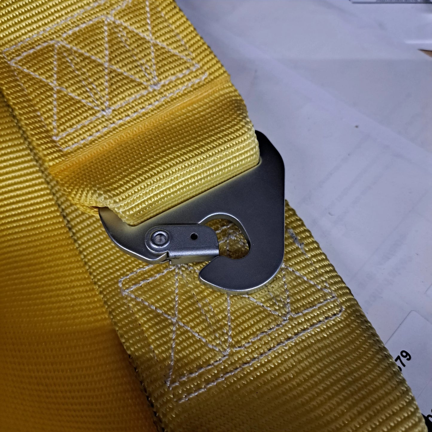 USED YELLOW BRAUM 5 PT - 3" SFI HARNESSES (PAIR)