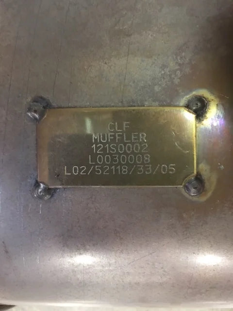 Used Silencer Assembly, 2ZZ, Federal, C121S0002F