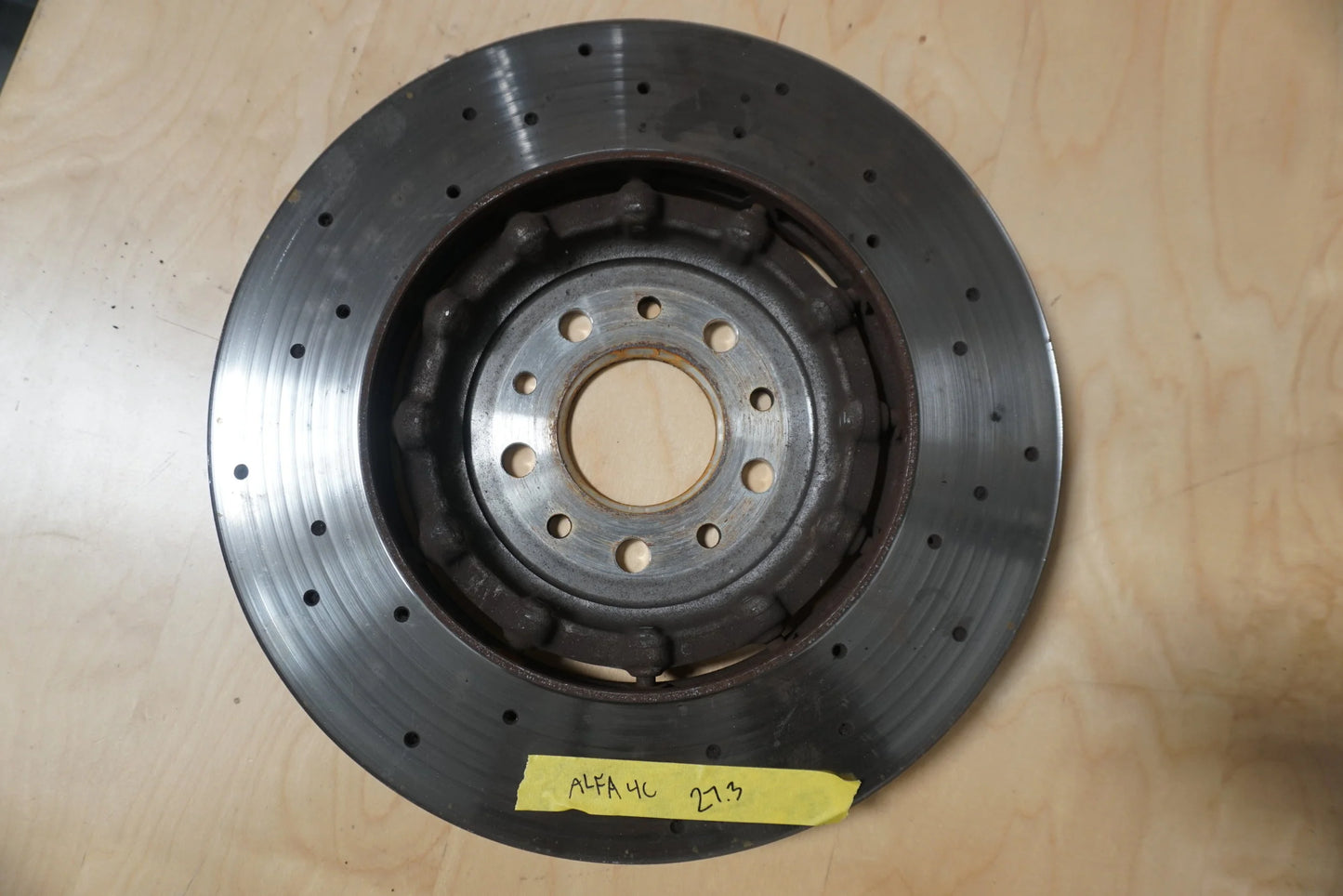 Used Alfa 4C Brake Rotor, Rear