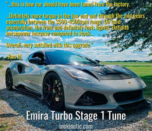 Emira Turbo technoCAL: Stage 1 Tune