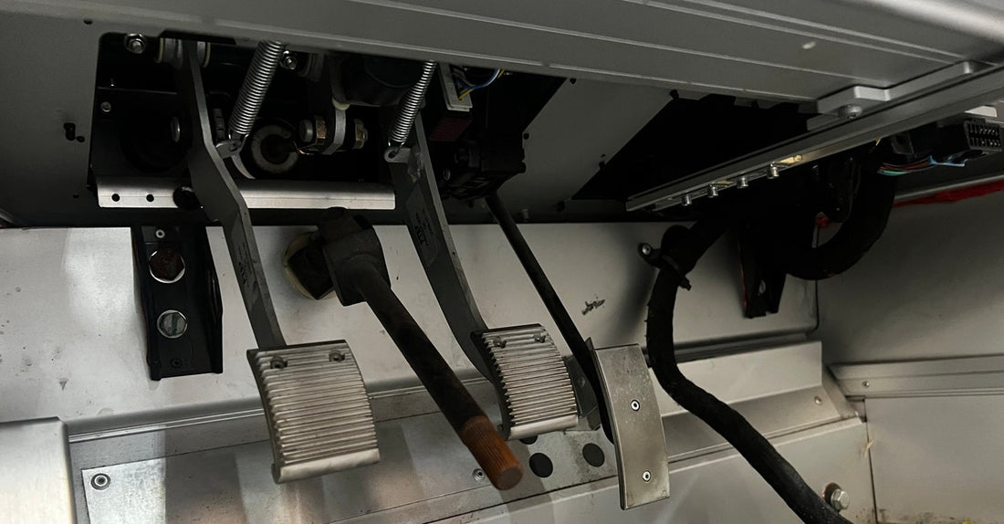 111CS Build: Reposition the Pedal Box