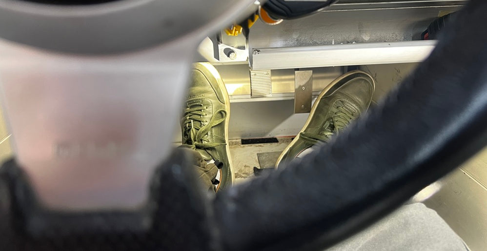 111CS Build: Bolt-in the Seat & Assess the Pedals!