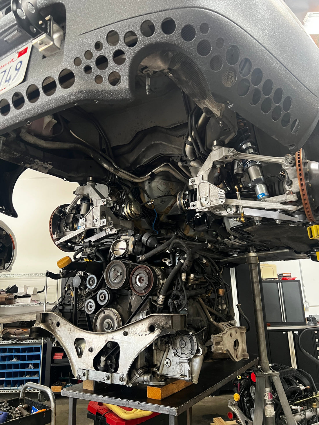 Out with the old 996 Engine!