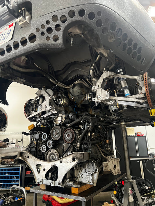 Out with the old 996 Engine!