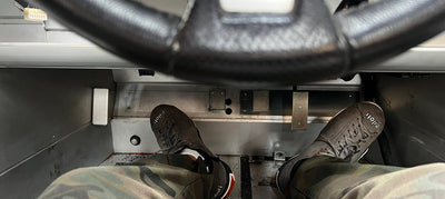 111CS Build: Moving the Pedals & shiftR Position