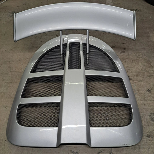 USED EXIGE TRUNK/ENGINE LID W/WING - ARTIC SILVER