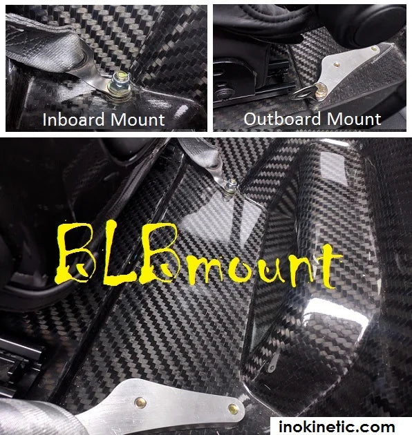 BLBmount - Harness Lap Belt Mounts