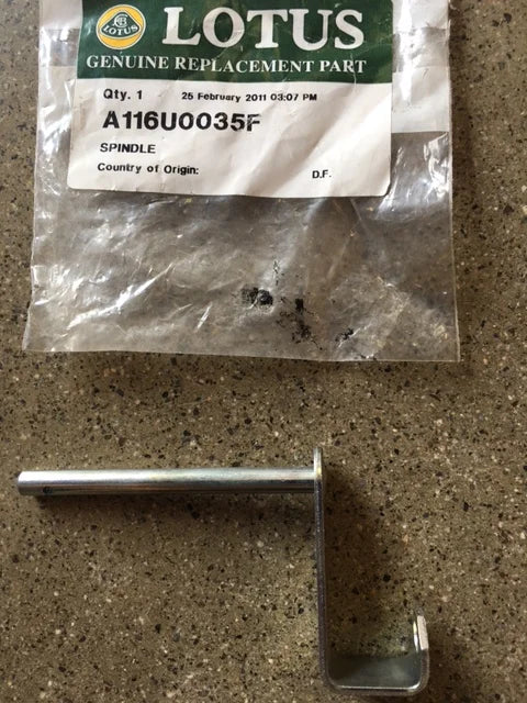 Spindle/Lever, Door Hatch Release, LH, A116U0035F