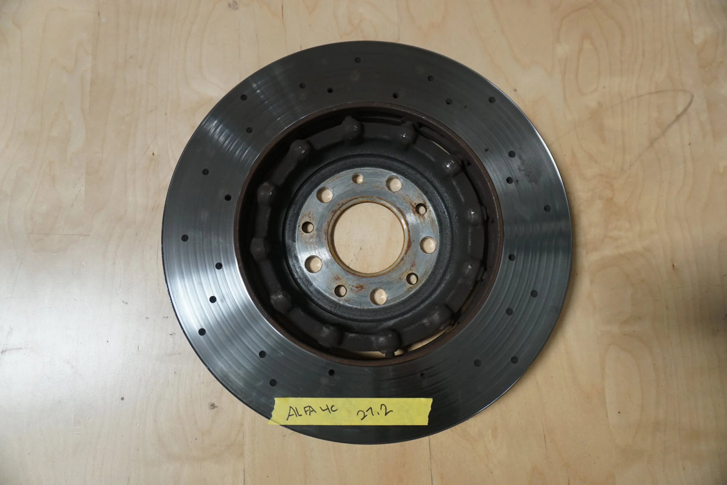 Used Alfa 4C Brake Rotor, Rear