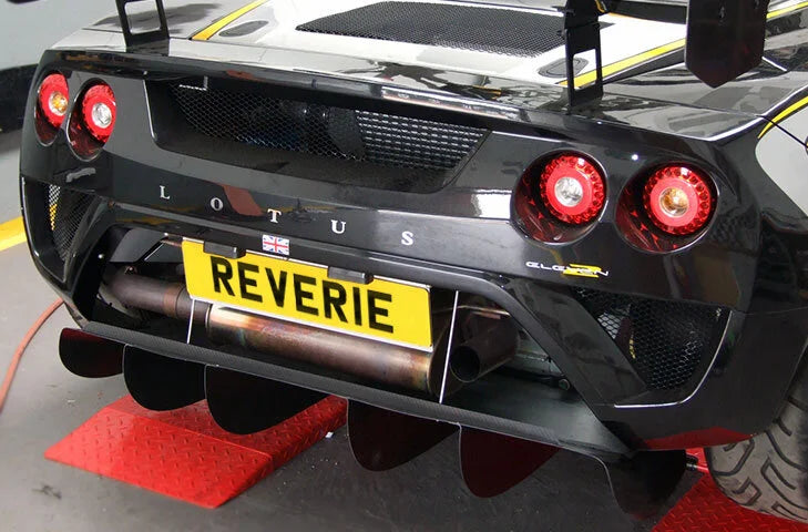 Lotus Elise S2 (Std)/2-Eleven Carbon Rear Diffuser - 5 Element