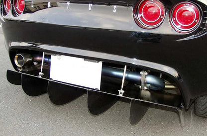 Lotus Elise S2 (Std)/2-Eleven Carbon Rear Diffuser - 5 Element