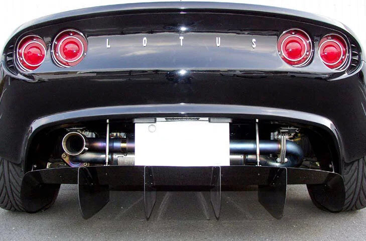 Lotus Elise S2 (Std)/2-Eleven Carbon Rear Diffuser - 5 Element