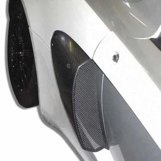 Lotus Exige S2 Carbon Fibre Side Intake Scoops - 3 Holes, Pair