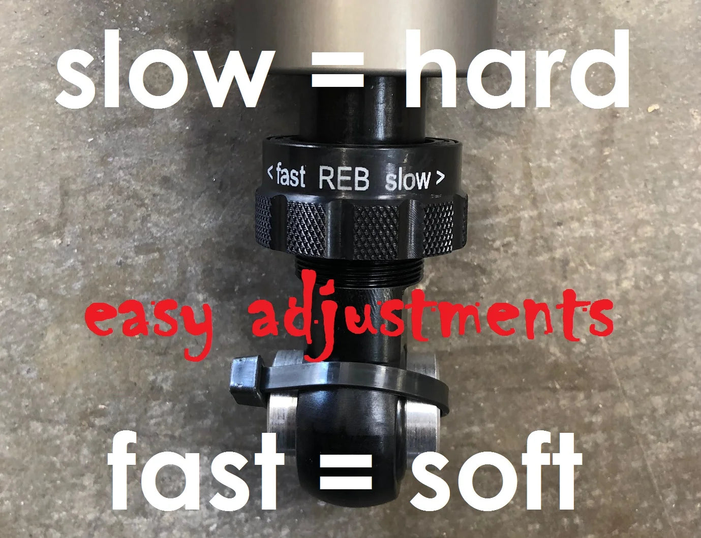 Racetech Suspension: SCCA 36mm Single Adjustable